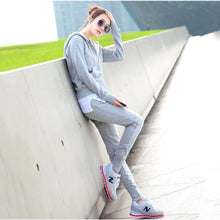 Load image into Gallery viewer, Casual Hoodie + White T-Shirt + Pants (3 Piece Set)