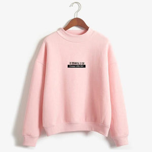 'Creepy Little Girl' Fleeced Sweatshirt