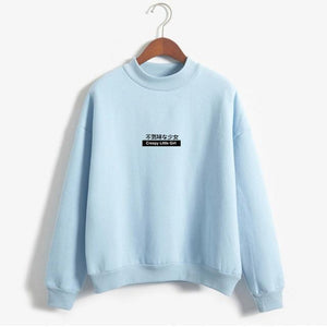 'Creepy Little Girl' Fleeced Sweatshirt