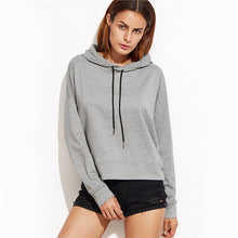 Load image into Gallery viewer, Cross Back Hooded Shirt