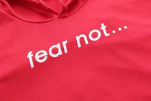 Load image into Gallery viewer, &#39;Fear Not&#39; Crop Hoodies