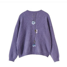 Load image into Gallery viewer, Floral Embroidery Sweater
