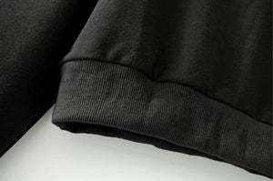 'Hell was boring' Crop Hoodie