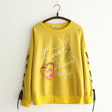 Load image into Gallery viewer, Lace-Up Sweatshirt