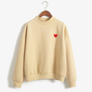 Little Love Face Fleeced Sweatshirt