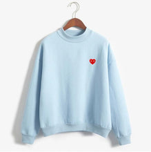 Load image into Gallery viewer, Little Love Face Fleeced Sweatshirt