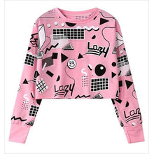 Load image into Gallery viewer, Long Sleeve Crop Shirt
