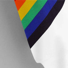 Load image into Gallery viewer, LOVE Rainbow Crop Hoodie