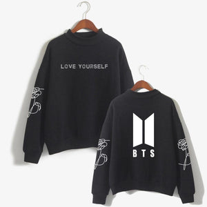 'Love Yourself' Fleeced Sweatshirt