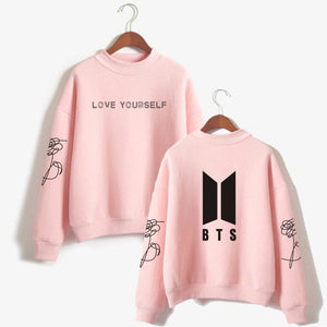 'Love Yourself' Fleeced Sweatshirt