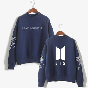 'Love Yourself' Fleeced Sweatshirt