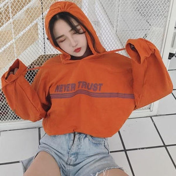 'NEVER TRUST' Hoodie