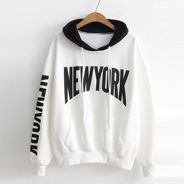 NEW YORK Hooded Shirt
