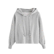 Load image into Gallery viewer, Pearl Decoration Hoodie