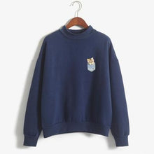 Load image into Gallery viewer, Pocket Cat Sweatshirt