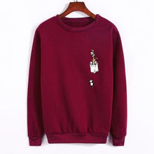 Load image into Gallery viewer, Pocket Panda Fleeced Sweatshirt