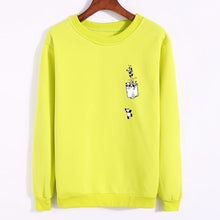 Load image into Gallery viewer, Pocket Panda Fleeced Sweatshirt