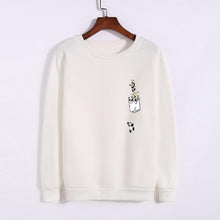 Load image into Gallery viewer, Pocket Panda Fleeced Sweatshirt