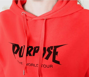 'PURPOSE' Hooded Shirt