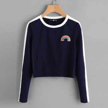 Rainbow Crop T-Shirt