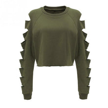 Load image into Gallery viewer, Round Neck Long Sleeve Shirt