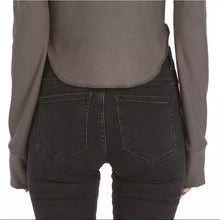Load image into Gallery viewer, Rounded Hem Hooded Shirt