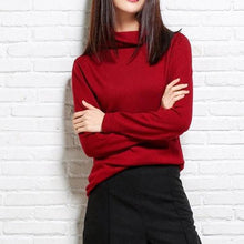 Load image into Gallery viewer, Scarf Collar Sweatshirt