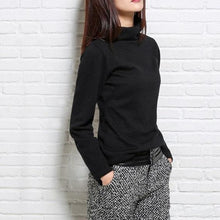 Load image into Gallery viewer, Scarf Collar Sweatshirt