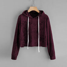 Load image into Gallery viewer, Solid Flannel Hoodie