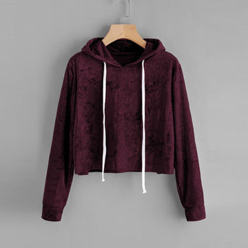 Solid Flannel Hoodie