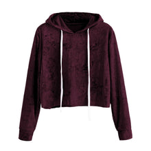 Load image into Gallery viewer, Solid Flannel Hoodie