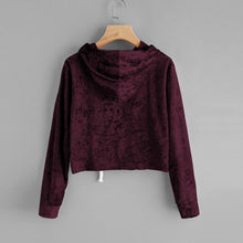 Load image into Gallery viewer, Solid Flannel Hoodie