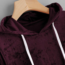 Load image into Gallery viewer, Solid Flannel Hoodie