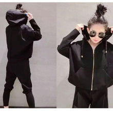 Load image into Gallery viewer, Solid Hooded Shirt &amp; Pants (2 Piece Set)