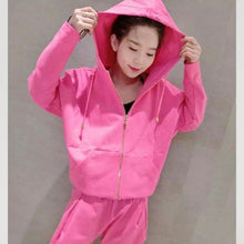 Load image into Gallery viewer, Solid Hooded Shirt &amp; Pants (2 Piece Set)
