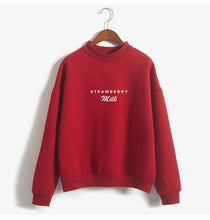 Load image into Gallery viewer, Strawberry Milk Sweatshirt