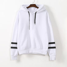 Load image into Gallery viewer, Striped Long Sleeve Hoodie