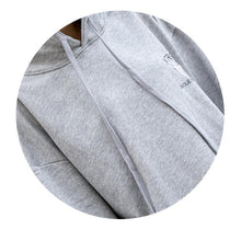 Load image into Gallery viewer, Striped Patchwork Sleeve Hoodie
