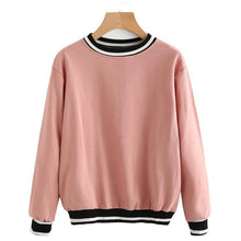 Load image into Gallery viewer, Striped Patchwork Sweatshirt