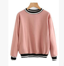 Load image into Gallery viewer, Striped Patchwork Sweatshirt