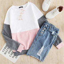 Load image into Gallery viewer, Three Tone Sweatshirt