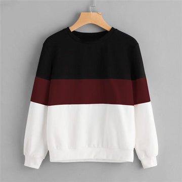 Three Tone Sweatshirt
