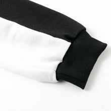 Load image into Gallery viewer, Three Tone Zip-Up Collar Sweatshirt