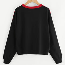 Load image into Gallery viewer, Tri-Color Patchwork Sweatshirt