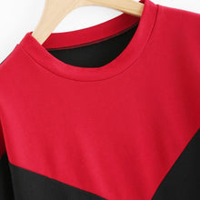 Load image into Gallery viewer, Tri-Color Patchwork Sweatshirt