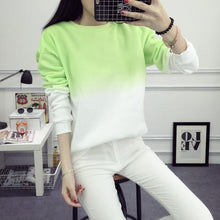 Load image into Gallery viewer, Two Gradient Color Sweatshirt