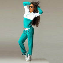 Load image into Gallery viewer, Two Tone Hoodie &amp; Pants (2 Piece Set)