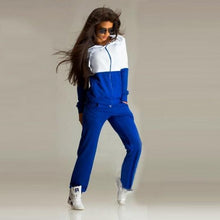Load image into Gallery viewer, Two Tone Hoodie &amp; Pants (2 Piece Set)