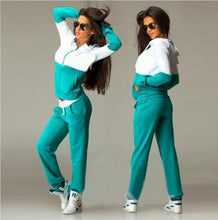 Load image into Gallery viewer, Two Tone Hoodie &amp; Pants (2 Piece Set)