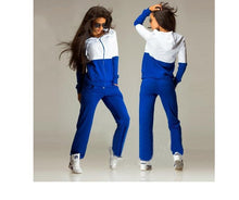 Load image into Gallery viewer, Two Tone Hoodie &amp; Pants (2 Piece Set)